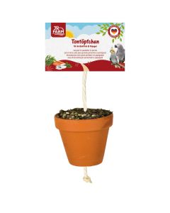 JR BIRDS MACETA COTORRAS Y LOROS 260GR