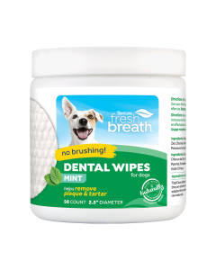 Tropiclean Dental Wipes - Toallitas 50 uds.