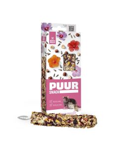 Puur Barritas Roedores Rata, Hámster y Jerbo (Avellana, Hibisco y Semillas de Girasol) 2 x 90 g
