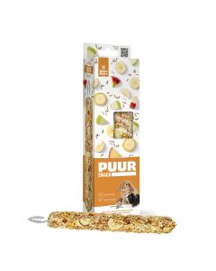 Puur Barritas Roedores Conejo, Cobaya y Hámster (Plátano, Manzana y Avena) 2 x 180 g - por encargo