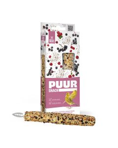 Puur Barritas de Semillas Canarios (Semillas de chía, Arándanos y Saúco) 2 x 60g - por encargo