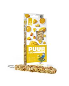 Puur Barritas de Semillas Periquitos (Naranja, Mango y Huevo) 2 x 60g