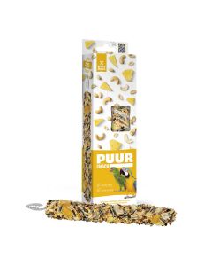 Puur Barritas de Semillas Loros y Guacamayos (Cacahuete, Pi&ntilde;a y Anacardo) 2 x 170g