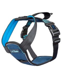 Car safe crash tested harness blue x-small