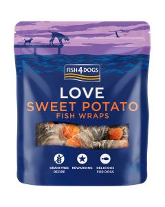 Fish4Dogs Wraps sweet potato 100 gr