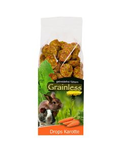 JR Grainless Drops Zanahoria 140 gr. Cad 02/28