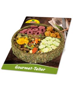 JR Farm Gourmet Plate 100 gr - Caducidad:11/25