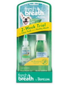 Tropiclean Clean Teeth Kit 2 semanas de prueba 118 ml