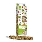 Puur Barritas Roedores Conejo, Cobaya y Hámster (Guisante, Tomate y Brócoli)